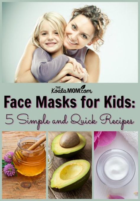 Face Masks for Kids: 5 Simple and Quick Recipes You Need to Know Diy Face Mask For Kids, Kids Spa Day, Spa Day For Kids, Kids Spa Party, Diy Spa Day, Face Mask For Kids, Spa Birthday Party, Girl Spa Party, Kids Spa