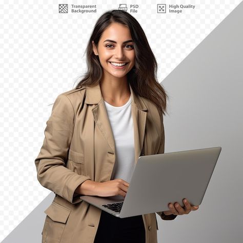 PSD a woman is holding a laptop with the... | Premium Psd #Freepik #psd #realtor #corporate #finance #employee Woman Holding Laptop, Student With Laptop, Women With Laptop, Woman With Laptop, Social Media Photo, Surprise Face, Corporate Finance, Student Photo, Swag Quotes