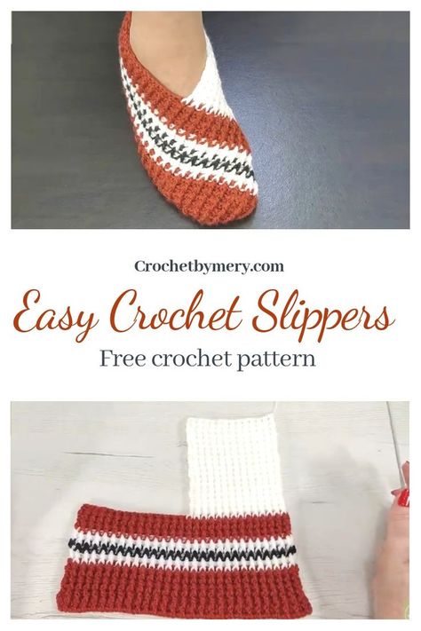 Crochet Adult Slippers Free Pattern, Tunisian Crochet Slippers Free Pattern, Kids Crochet Slippers Free Pattern, Crochet Slippers Adult Free Pattern Easy, Slippers Crochet Pattern Free, Easy Crochet Slippers Free Pattern, Crochet Slippers Free Pattern Easy, One Hour Crochet Slippers, Easy Crochet Slippers For Beginners