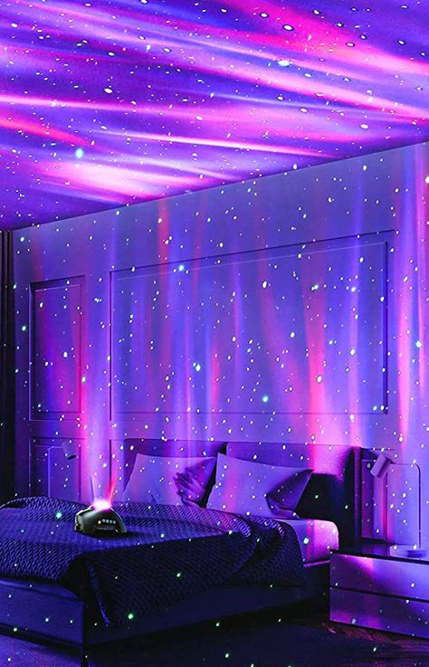 Northern Galaxy Light Aurora Projector with 33 Light Effects, Night Lights LED Star Projector for Bedroom Nebula Lamp, Remote Control, White Noises, Bluetooth Speaker for Parties Space Led Lights, Aurora Projector, Galaxy Lamp, Galaxy Light, Summer Bedroom, Galaxy Lights, Star Projector, Light Wave, Summer Projects