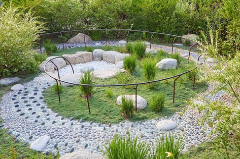 PEACE GARDEN — True Nature Healing Arts Stone Pathway Ideas, Reflexology Path, Therapeutic Garden, Garden Fountain Ideas, Sensory Gardens, Pathway Ideas, Peace Garden, Fountain Ideas, Nature Healing