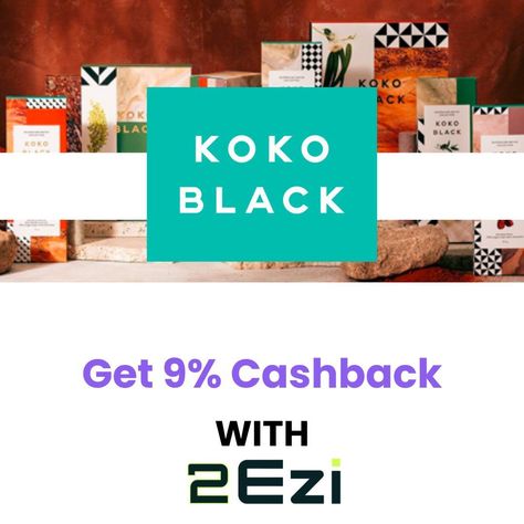 Indulge in Koko Black and get 9% Cashback with 2 Ezi Deals! Enjoy over 100 handcrafted chocolates made from premium Belgian couverture and local Australian ingredients. Don’t miss out on these delicious savings! https://2ezi.myrewards.com.au/products/view_smart/1045919 Koko Black, How To Make Chocolate, Chocolates, The 100, Quick Saves, Black