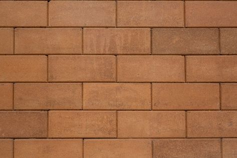 Brown block bricks. Concrete Block Walls, Brown Brick, House Design Plans, Brick Texture, Small House Design Plans, Color Cafe, Block Wall, Brick Design, Concrete Blocks