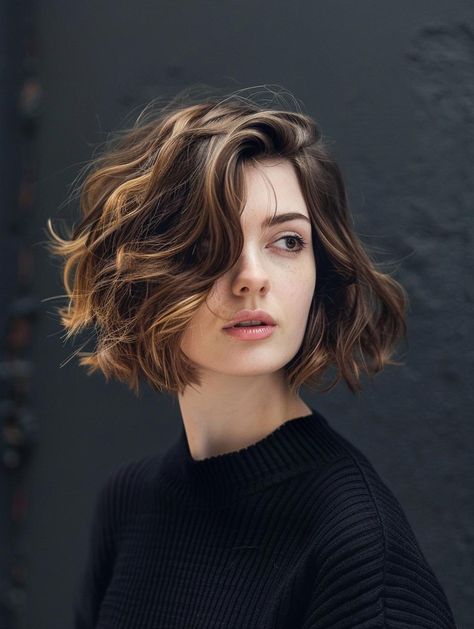 Explore Trendy Choppy Bob Haircuts for a Fresh Look Bob At Home, Down Hairstyles With Braids, Women With Short Hair, Choppy Bob Hairstyles For Fine Hair, Hairstyles With Braids, Blonde Bob Haircut, Womens Haircuts Medium, Choppy Bob Haircuts, Bob Haircut Curly