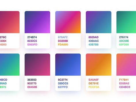 Hey guys,  My previous freebie about gradients has been a huge success! It was used for several apps and tons of sites so thank you all for using it! :)  Recently I clean up my global colours in Sk... App Sketch, Flat Color Palette, Gradient Color Design, Webdesign Inspiration, Design Palette, Gradient Design, Color Number, Color Palette Design, Graphic Design Tips