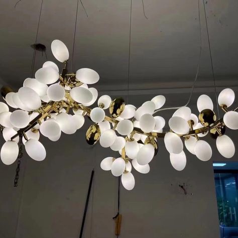 Grape Chandelier, Glass Grapes, Lighting Chandelier, Light Design, Living Room Lighting, Home Lighting, Chandelier Lighting, Lighting Design, Living Room Designs