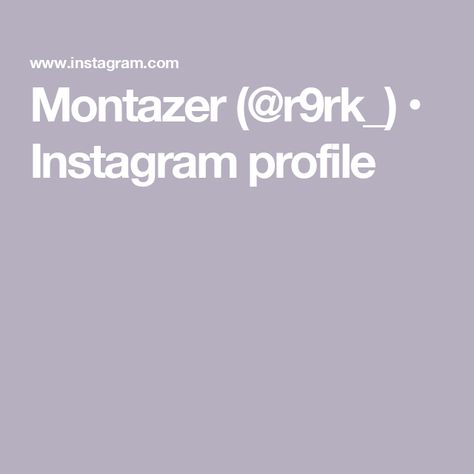 Montazer (@r9rk_) • Instagram profile Instagram Link Page, Instagram Login, Insta Link, Instagram Link, Instagram Profile, Quick Saves, Instagram