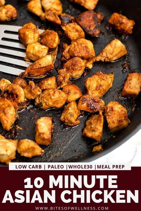 Meal Prep Gluten Free, Simple Weeknight Dinners, Pasta And Veggies, Easy Whole30 Recipes, Rice Cauliflower, Easy Skillet Chicken, Whole30 Meal Prep, Easy Whole 30 Recipes, Asian Chicken Recipes