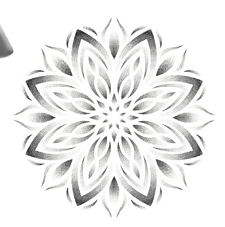 Simple Mandala Tattoo, Dotwork Tattoo Mandala, Small Mandala Tattoo, Mandela Tattoo, Underarm Tattoo, Butterfly Tattoo Stencil, Persian Tattoo, Moth Art Print, Floral Tattoo Shoulder