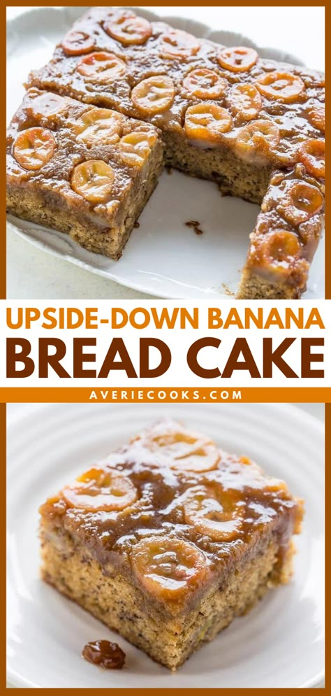 Ripe Banana Dessert Recipes, Caramel Toffee Recipe, Soft Banana Bread, Best Banana Cake Recipe, The Best Banana Cake, Banana Bread Muffins Easy, Banana Chocolate Chip Cake, Best Banana Cake, Banana Upside Down Cake