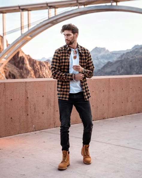 How To Wear Timberland Boots – The Lost Gentleman How To Style Timberlands, How To Wear Timberlands, Gentleman Style Outfits, Timberland Outfit, Timberland Boots Outfit Mens, Timberland (men), Lumberjack Style, Boots Men Outfit, Timberland Boots Outfit