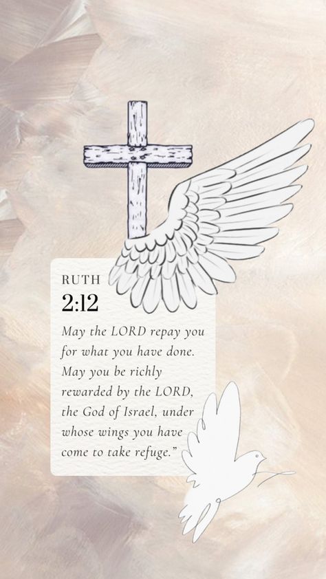 Ruth 2:12- Bible Verse Collage background Christian aesthetic wallpaper Ruth Bible Verse, Bible Verse Collage, Pretty Bible Verses, Wallpaper Bible Quotes, Pretty Bible, Background Christian, Ruth Bible, God Sayings, Abundantly Blessed