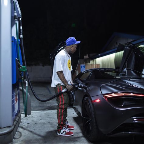 Gas Station Car Pics, Gas Station Aesthetic Photoshoot Men, Gas Station Pics Men, Car Fit Pics, Gas Station Pics, Men Cars Photography, Gas Station Photoshoot, Fitted Suits, Photo Station