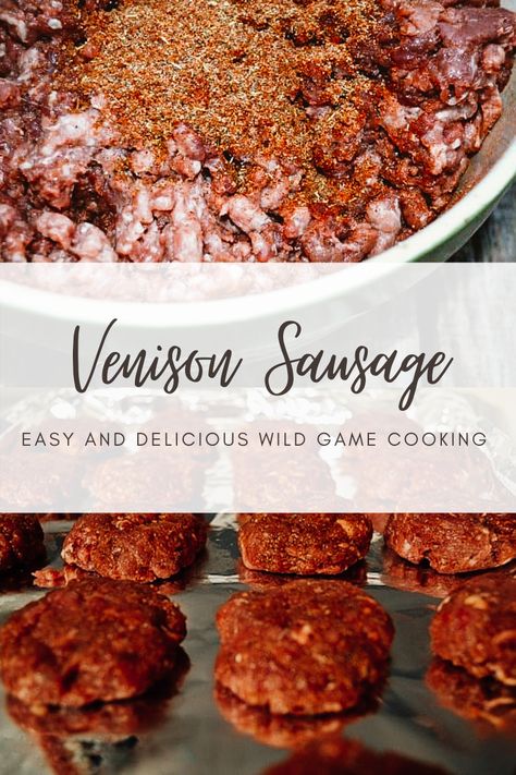 Venison Sausage Recipes, Breakfast Sausage Seasoning, Sausage Spices, Venison Sausage, Elk Recipes, Pork Sausage Recipes, Breakfast Scramble, Homemade Breakfast Sausage, Homemade Sausage Recipes