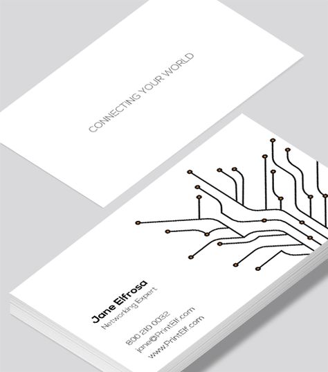 Networking business card - Modern Design Engineer Business Card, Technology Business Card, Creative Card Design, Tech Business Card, Minimalist Business Card Design, Networking Business, Wedding Planner Checklist, Stationery Business Card, It Technology