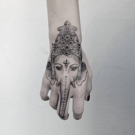 Ganesh Tattoos, Indian Elephant Tattoo, Mandala Elephant Tattoo, Elephant Tattoo Meaning, Baby Elephant Tattoo, Cute Elephant Tattoo, Hindu Tattoos, Ganesh Tattoo, Elephant Tattoo Design