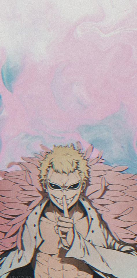 Donquixote Doflamingo Wallpaper, One Piece Portrait, Heavenly Demon, One Piece Aesthetic, Doflamingo Wallpaper, Donquixote Doflamingo, One Piece Wallpaper, One Piece Photos, One Piece Crew