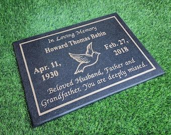 Grave Plaques, Personalized Memorial Stones, Granite Memorial, Granite Headstones, Pet Grave Markers, Stone Engraving, Engraved Plaque, Memorial Plaque, Memorial Stones