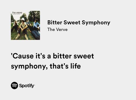 Bittersweet Symphony, Bitter Sweet Symphony, Royal Core, Vintage Music Posters, The Verve, Music Posters, Everything About You, Never Gonna, Stop Talking