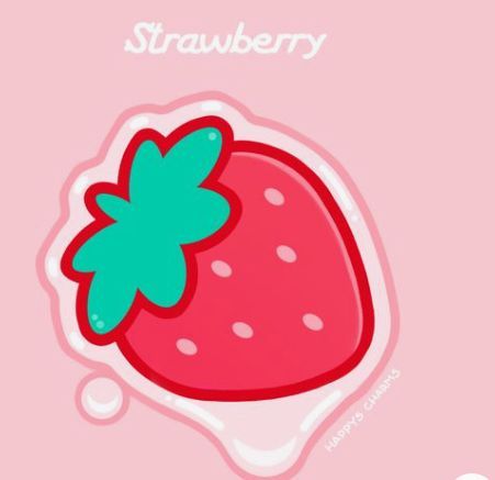 strawberry Kawaii Red Wallpaper, Strawberry Pictures, Strawberry Drawing, Aesthetic Tees, Kawaii Cat Drawing, Strawberry Art, Kawaii Drawing, Strawberry Design, Kawaii Disney