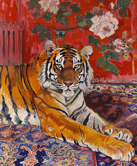 💎🎨Unlock Best Midjourney Prompts - Click on Link in my Bio🖱️🔗 Big Cat Painting, Tiger Laying Down, Tiger Painting Abstract, Tiger Acrylic Painting, Claudia Aesthetic, Illustrator Practice, Tiger Reference, Tiger Oil Painting, Tiger Paintings