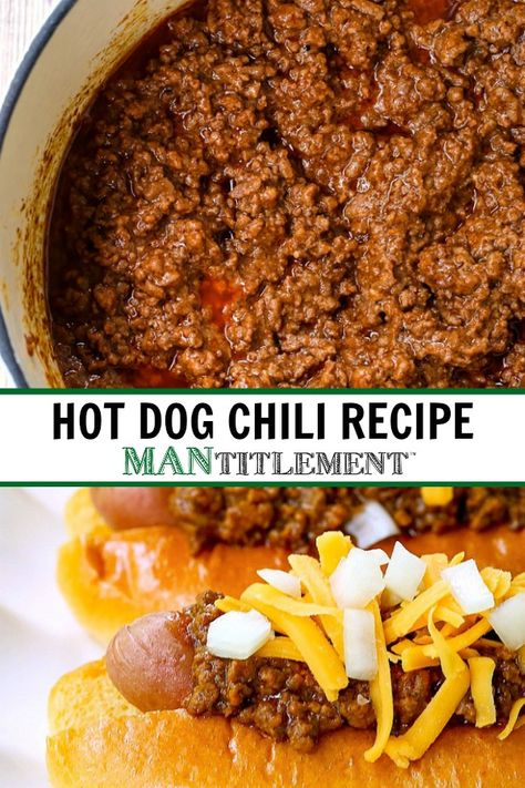 Turkey Chili For Hot Dogs, Chilli For Chilli Dogs, Homemade Chili For Hotdogs Easy, Low Sodium Hot Dog Chili, Sweet Chili For Hotdogs, Homemade Chili Recipe For Hotdogs, Chili For Chili Dogs Homemade, Chill Dog Recipe, Hot Dog Chili Recipe Southern