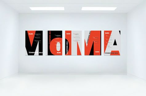 MoMA Poster Series on Behance Moma Poster, Pub Design, Banner Design Inspiration, Museum Poster, The Museum Of Modern Art, Poster Series, Graphic Design Tools, Creative Typography, Print Layout