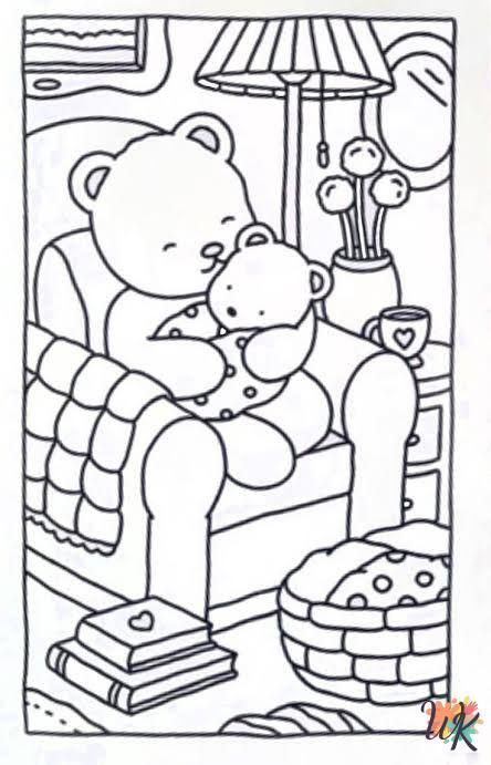 Bobbie Goods coloring pages for kids provide a fun and engaging activity that your children will enjoy and benefit from. With their various themes and complexity levels  #coloringpagesforkids #animalcoloringpages, #cutecoloringpages Aesthetic Colouring Pages Printable, Modele Zentangle, Teddy Bear Coloring Pages, Chibi Coloring Pages, Bear Coloring Pages, Detailed Coloring Pages, Easy Coloring Pages, Cartoon Coloring Pages, Cool Coloring Pages