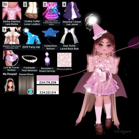 Royals High Sunset Island, Royale High Slumber Party Outfit, Royal High Birthday Party Outfit, School Outfit Royale High, Birthday Party Royale High Outfit, Royal High Sunset Island Themes, Royal High School Outfit, Silver Slay Royale High Sunset Island, Pretty Preppy Royal High Sunset Island