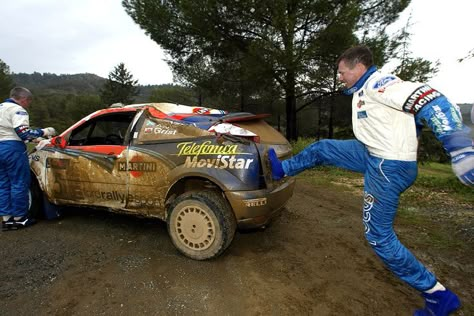 Happy birthday Colin McRae - a delight to watch, RIP Audi Quattro S1, Wrc Cars, Rally Car Racing, Rally Drivers, Colin Mcrae, Ford Motorsport, Wrc Rally, Rally Raid, Martini Racing