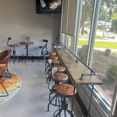 Industrial Pub, Industrial Pub Table, Reclaimed Wood Bar, Entry Hall Table, Reclaimed Wood Bars, Rustic Tables, Long Sofa Table, Wood Bar Table, Herb Markers