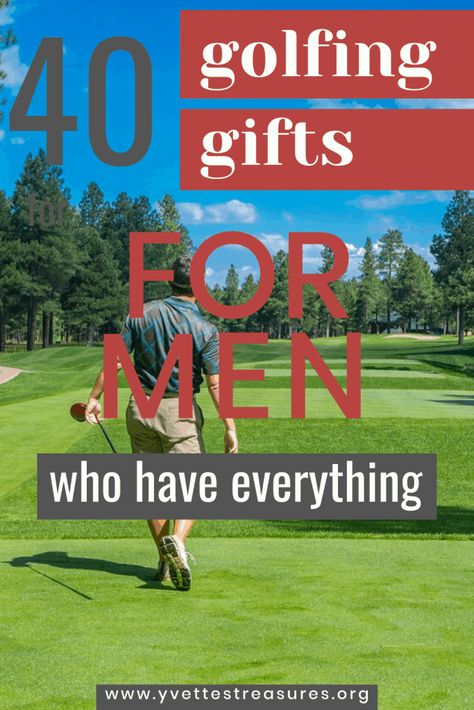 Coolest Golfing Gifts For Men Who Have Everything. Here are some great golf gift ideas for dad, your brother, granddad or a good friend. #golfgiftsformen #giftsforhim #golfgiftsfordad #sports Golf Christmas Gifts For Men, Golf Gadgets Gift Ideas, Golf Ideas For Him, Gifts For Golfers Boyfriends, Best Golf Gifts For Him, Golfing Gifts For Men, Golf Gift Ideas For Men, Golf Basket Ideas For Men, Golf Diy Gifts