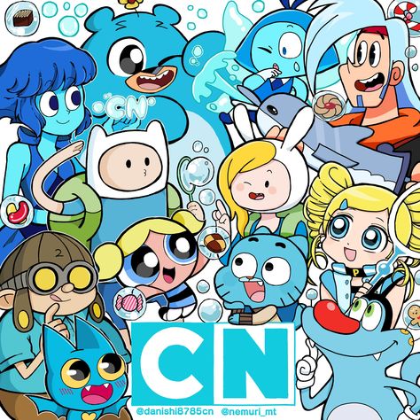 Cartoon Network 30th Anniversary, Cartoon Network Fanart, Cartoon Network Art, Cartoon Network Characters, 30 Day Art Challenge, Super Nana, Cn Cartoon Network, Cartoon Crazy, Hello Kitty Coloring