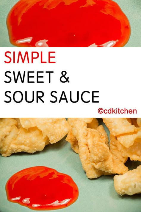 Easy Sweet And Sour Sauce Recipe, Japanese Sauces, Easy Sweet And Sour Sauce, Recipe Sweet And Sour Sauce, Sweet N Sour Sauce, Mongolian Recipes, Sweet And Sour Sauce Recipe, Sweet N Sour Sauce Recipe, Chinese Sauces