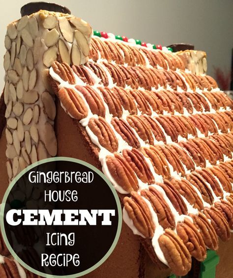 Sugar Glue Recipe, Icing Glue Recipe, Gingerbread House Frosting, Glue Recipe, Gingerbread House Icing, Gingerbread Icing, Homemade Gingerbread House, Gingerbread Reindeer, Gingerbread House Recipe