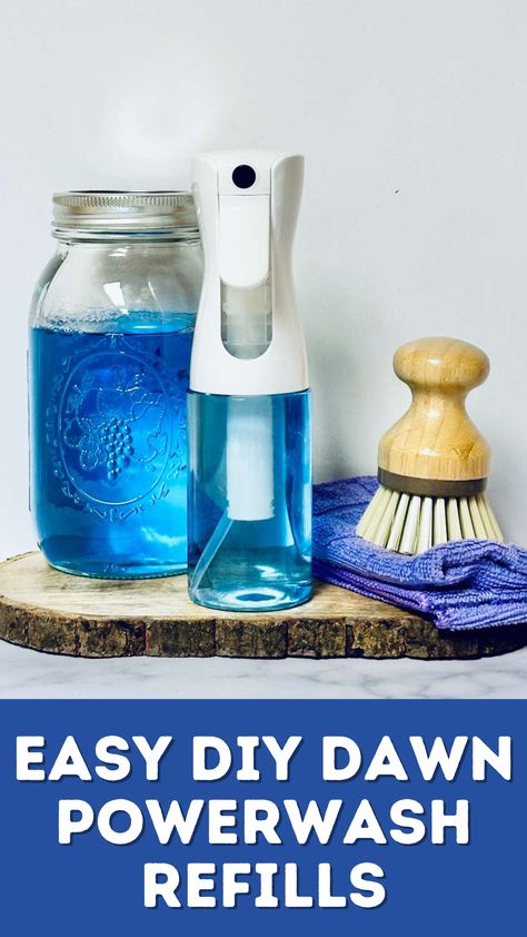 Want to make your own homemade DIY solution for Dawn Powerwash refills? Here is how! Dawn Powerwash Refill Diy, Diy Dawn Powerwash, Dawn Powerwash, Homemade Grout Cleaner, Diy Glass Cleaner, Car Scratches, Diy Bucket, Home Cleaning Products, Homemade Cleaning Supplies