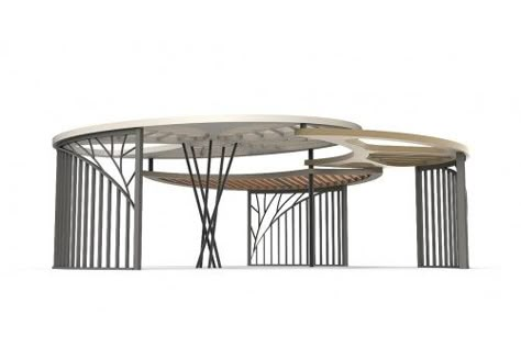 Circle Pavilion, Circular Cafe, Circular Pavilion, Conceptual Model Architecture, Concept Models Architecture, Pavilion Design, Architecture Design Sketch, Architecture Design Drawing, Architecture Concept Drawings