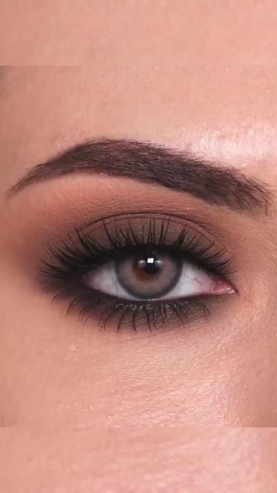 Smokey Brown Eye Makeup, Smoky Brown Eye Makeup, Machiaj Smokey Eyes, Brown Eye Makeup, Smokey Eye Makeup Steps, Brown Smokey Eye Makeup, Wedding Eye Makeup, Beginners Eye Makeup, Smokey Eyeshadow