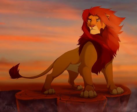 My Kingdom by Antrague on deviantART Tattoo Lion King, Lion King 3, King Drawing, Tattoo Lion, Lion King Drawings, Lion King 1, Lion King Pictures, Lion King Fan Art, Lion King 2