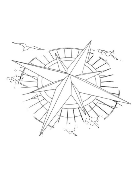 Compass Tattoo Stencil, Research Layout, Nautical Compass Tattoo, Compass And Map Tattoo, Geometric Compass, Geometric Patterns Drawing, Compass Rose Design, Stag Tattoo, Big Cat Tattoo