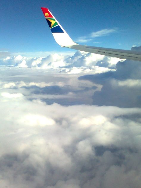 Not a bad view during the whole flight. #FlySAA White Cotton Candy, South African Airlines, South African Airways, Etihad Airways, South Africa Travel, Au Pair, Planes Trains And Automobiles, Welcome Aboard, Flying High