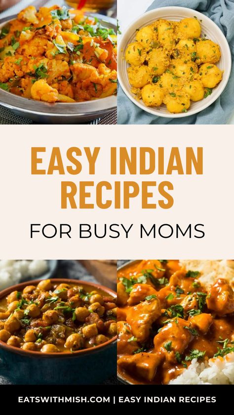 Discover the joy of stress-free cooking with these easy Indian recipes for busy moms. Bring authentic flavors to your table without the fuss—a perfect blend of simplicity and deliciousness, tailored for the busiest of moms. Healthy Easy Indian Recipes, Easy East Indian Recipes, Indian Vegeterian Ideas Easy Recipes, Healthy Indian Meals, Easy South Indian Recipes, Non Spicy Indian Recipes, Beginner Indian Recipes, Easy Vegetarian Indian Recipes, Quick And Easy Indian Dinner Recipes