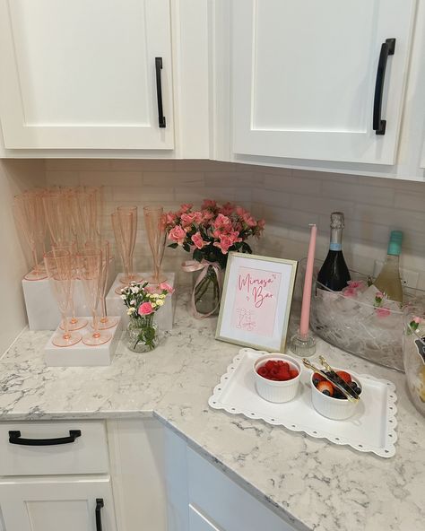 had the sweetest bridal shower brunch over the weekend 👰🏻‍♀️💐💍🎀🥂🍾 my mom and aunt really helped bring my Pinterest board to life and it turned out so beautifully! I linked everything over on my Bridal Shower highlight💞 Coffee cart: @lunaespressocart Cake: @bellaabakesss Dress: @lpa Bow heels: @jewelbadgleymischka Bride sweats: @sixstories #2024bride #bridalshowerideas #coquette #bridalshower #bridevibes #bridalinspiration #bridalshowerfun #bridegoals #bridalshowertheme #bridalstyle #bri... Wedding Shower Ideas Brunch, Love You A Brunch Bridal Shower Theme, Bridal Brunch Ideas Decorations, Petals And Processo Bridal Shower Theme, Bridal Proposal Brunch, Brunch Bridal Shower Themes, Bridal Shower Drink Station, Brunch And Bubbly Bridal Shower Ideas, Valentines Bridal Shower Ideas