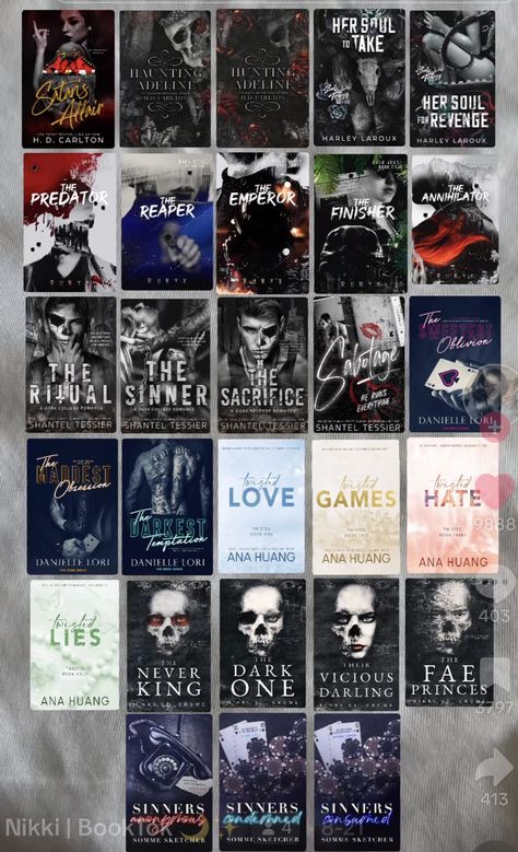 Dark Romance Book Checklist, That Sick Luv Book Aesthetic, Dark Romance Novels To Read, Dark Spicy Books, Book Recommendations Dark Romance, Dark Romance Books Checklist, Romance Novels Recommendations, Horror Romance Books, Spicy Book Series To Read