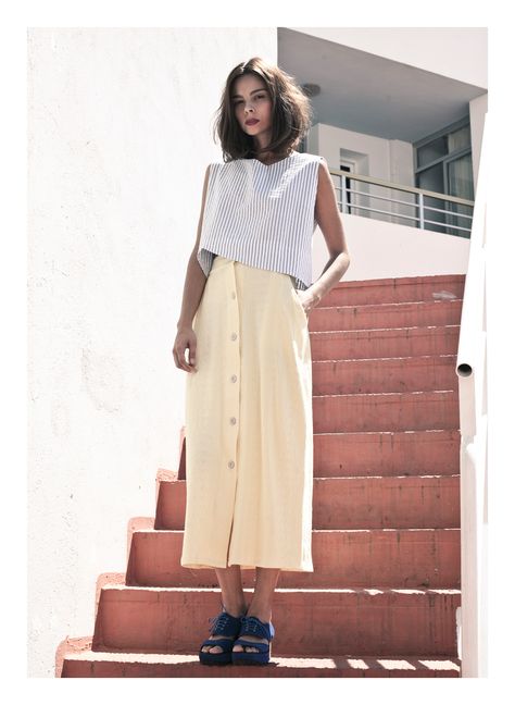 Rita Row Rita Row, Costa Brava, Slow Fashion, The Row, Midi Skirt