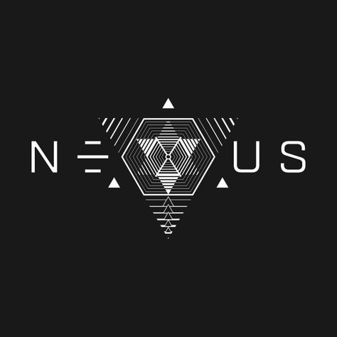 NEXUS logo - Nexus - T-Shirt | TeePublic Nexus Logo Design, Nexus Logo, Spartan Logo, Cool Symbols, Iphone Quotes, Dj Logo, Best Anime Couples, Wallpaper Iphone Quotes, Game Logo