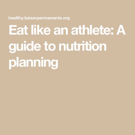 Eat like an athlete: A guide to nutrition planning Health Information Management, Health Tracker, Document Sign, Emergency Care, Mental Health Services, Urgent Care, Medical Records, Growth Chart, Nutrition Plans