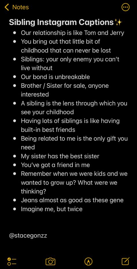 Siblings Instagram captions Friends Captions Instagram Funny Lol, B'day Captions For Sister, Siblings Birthday Quotes, Captions For Sisters Funny, Captions On Sisters, One Word Captions For Siblings, Quote For Siblings, Siblings Quotes Funny Instagram, Captions With Siblings