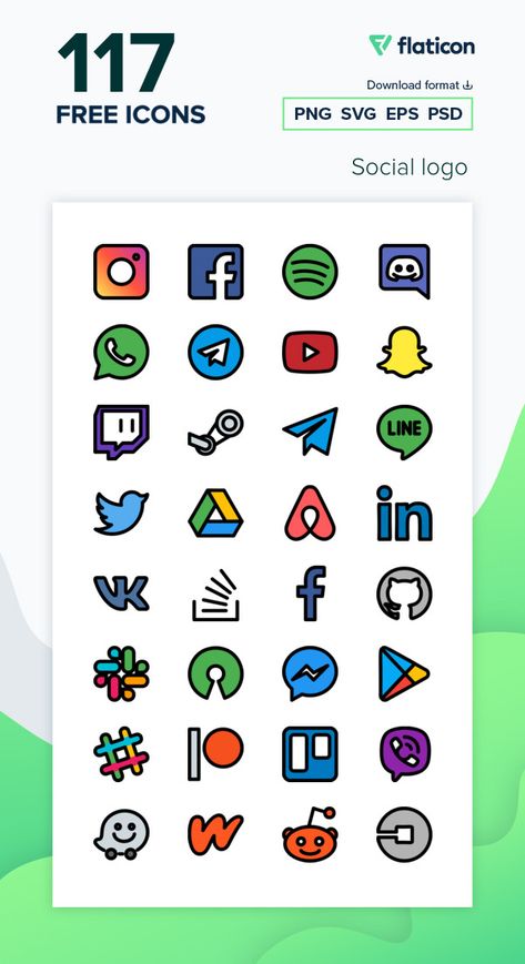 Icon Pack: Social logo | Lineal Color App Icons Retro, Cute Icon Pack, Download App Icon, Transparent App Icons, Doodle App Icons, Icon Pack Android, All Apps Icon, Netflix Icon, Notion Icons