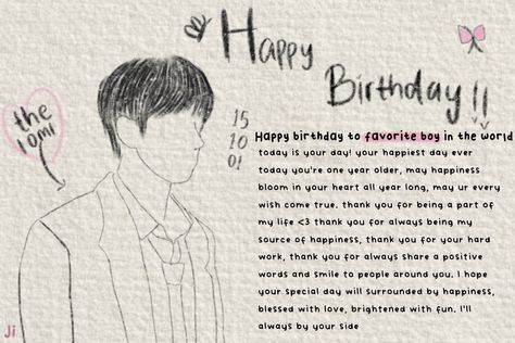 Birthday Letter To Your Boyfriend, Aesthetic Bday Card Ideas For Boyfriend, Happy Birthday Pict Bulol, Ayat Sweet Untuk Bf, Letter For Birthday Boyfriend, Bday Letter Ideas, Cute Birthday Letters For Boyfriend, Long Birthday Paragraphs To Boyfriend, Happy Birthday To Bf